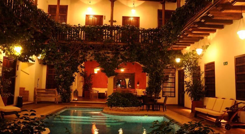 ホテル ブティック カーサ デル アルゾビスパード Cartagena エクステリア 写真