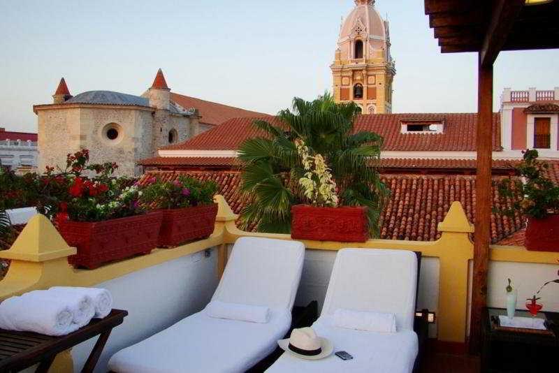 ホテル ブティック カーサ デル アルゾビスパード Cartagena エクステリア 写真