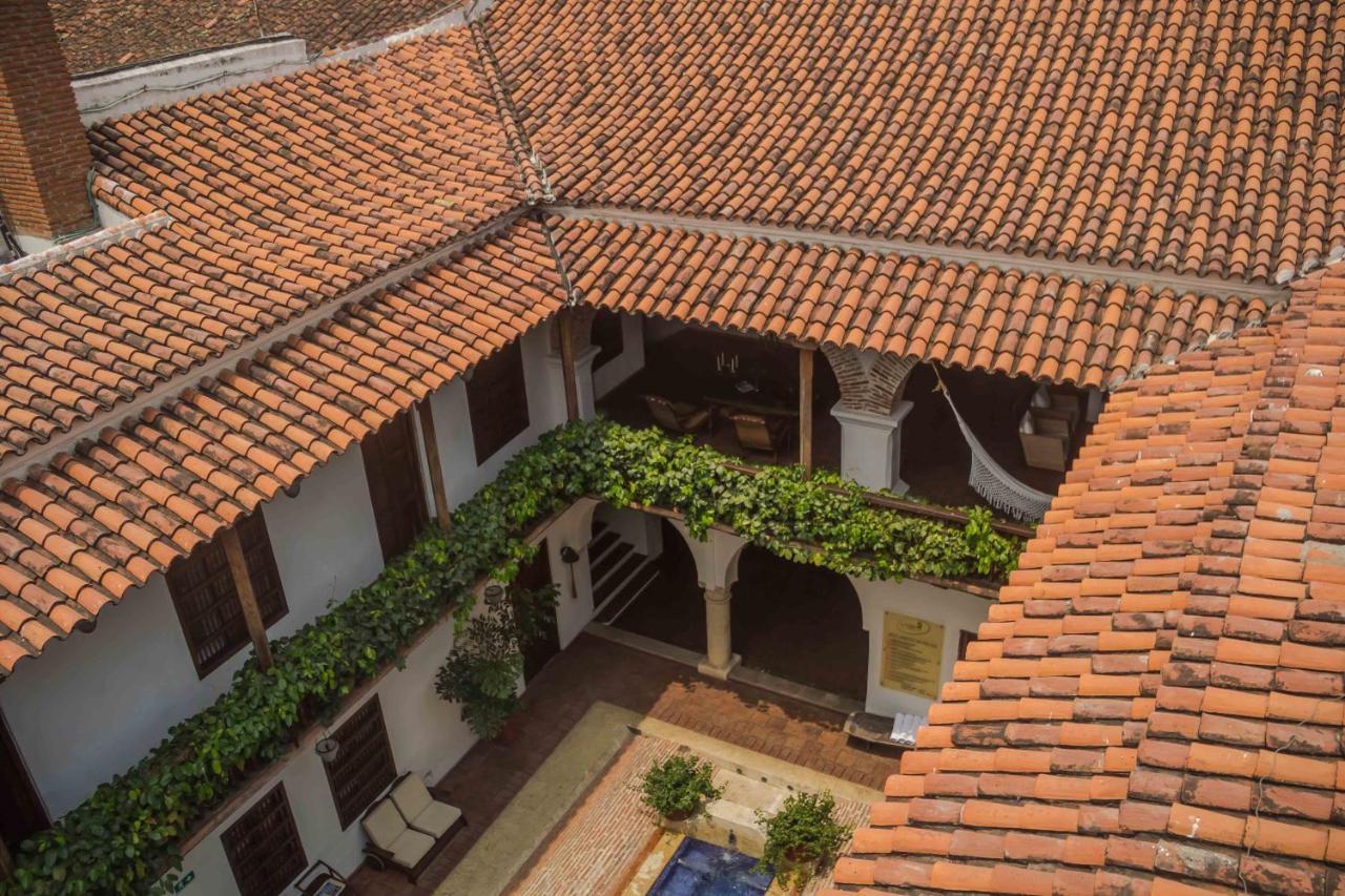 ホテル ブティック カーサ デル アルゾビスパード Cartagena エクステリア 写真