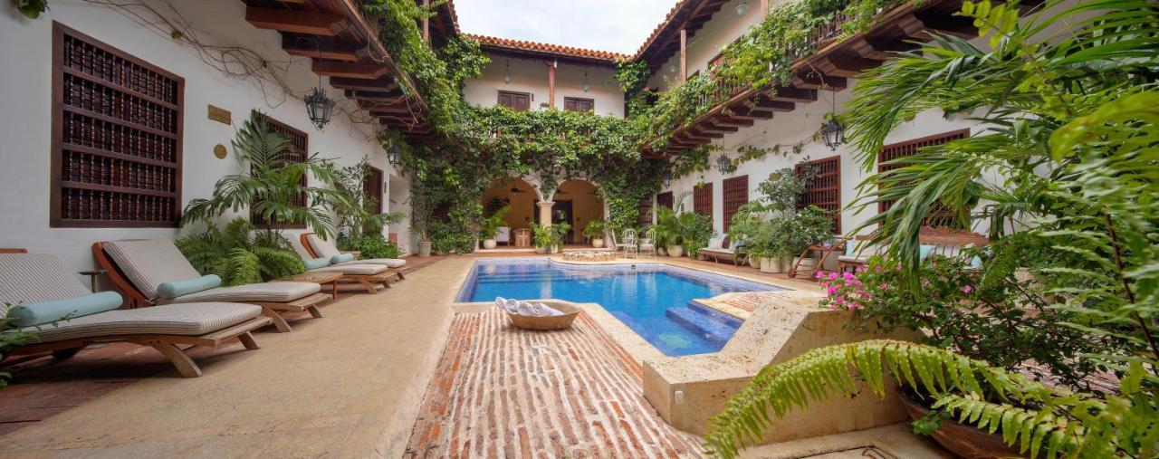 ホテル ブティック カーサ デル アルゾビスパード Cartagena エクステリア 写真