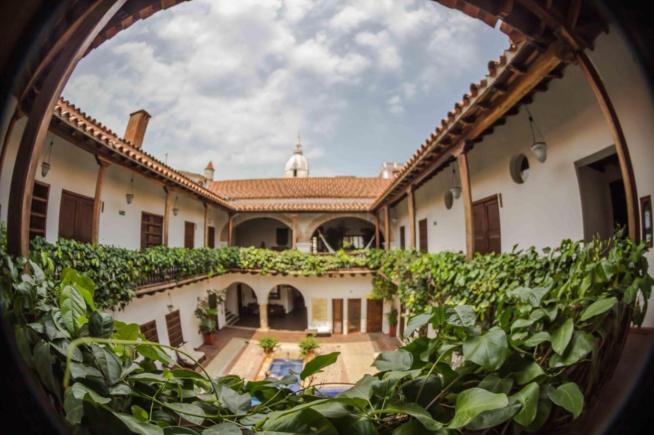 ホテル ブティック カーサ デル アルゾビスパード Cartagena エクステリア 写真
