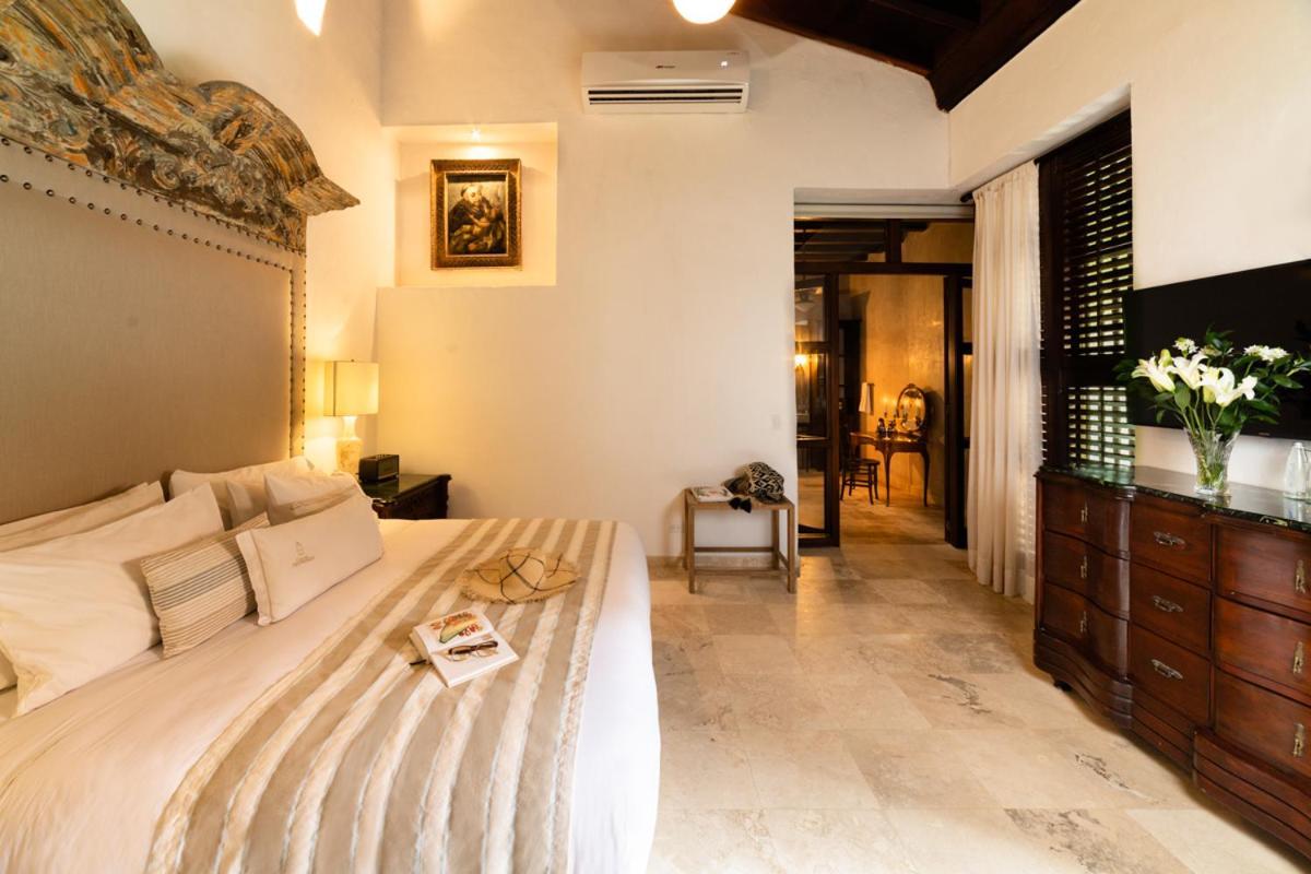 ホテル ブティック カーサ デル アルゾビスパード Cartagena エクステリア 写真